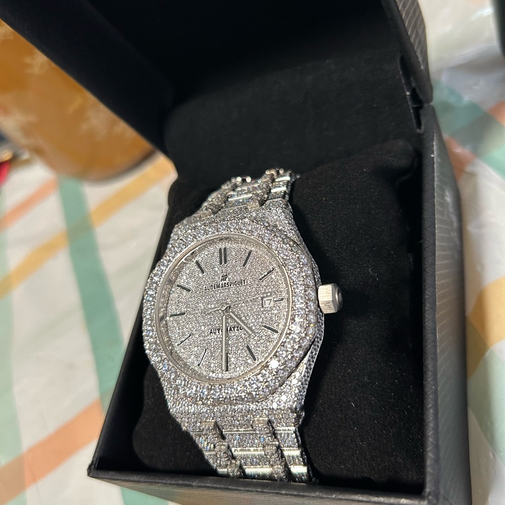 Moissanite watch